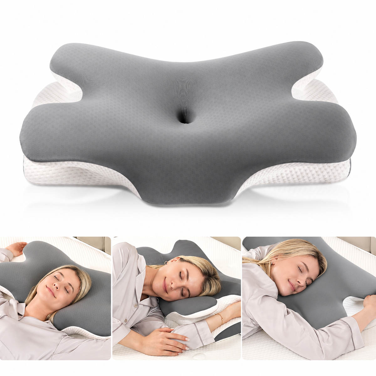 Almohada cervical viscoelástica - Cervifly