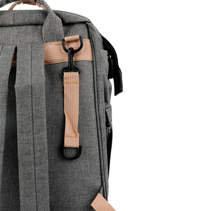 Mochila cuna extensible 3 en 1 · Organizador, cambiador y cuna portátil