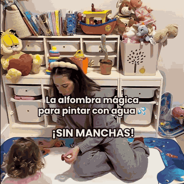 Alfombra mágica para dibujar con agua
